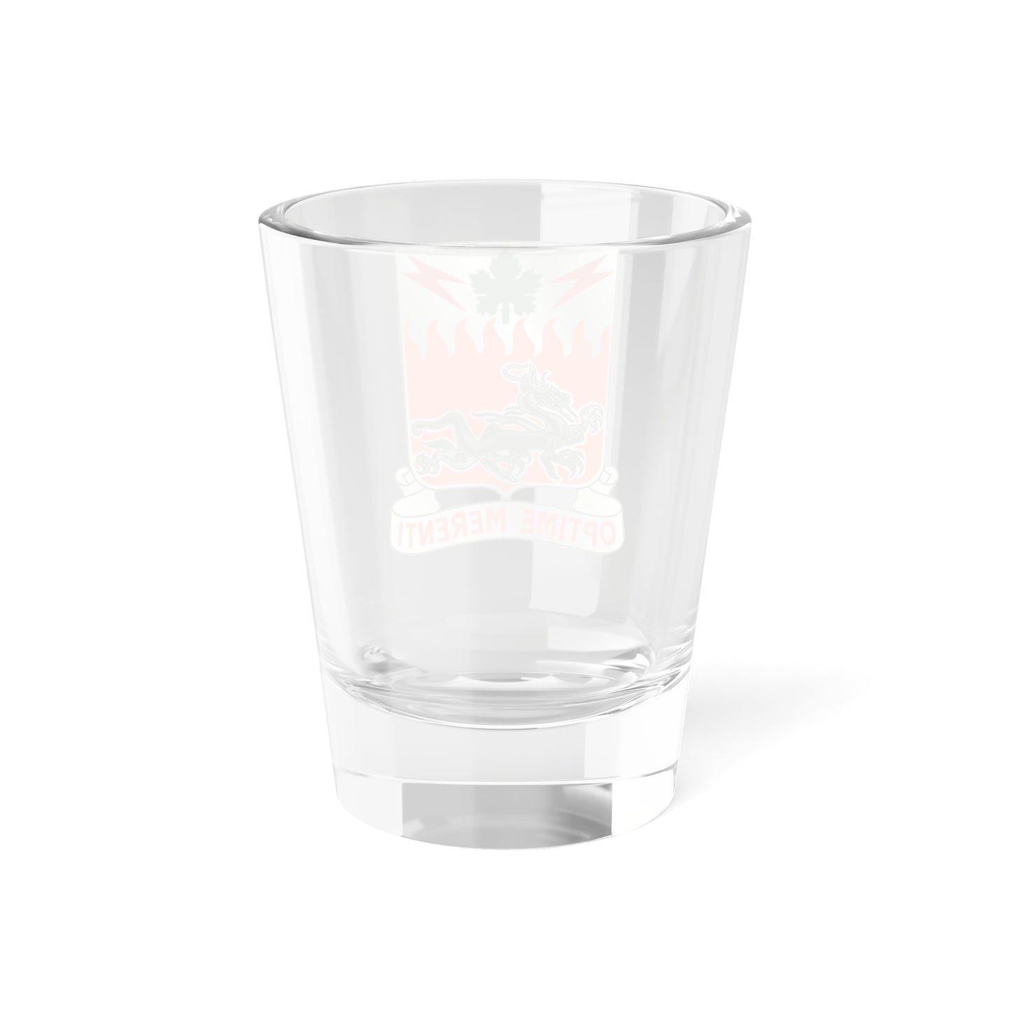 Verre à liqueur du bataillon de transmission 307 (armée américaine) 1,5 oz