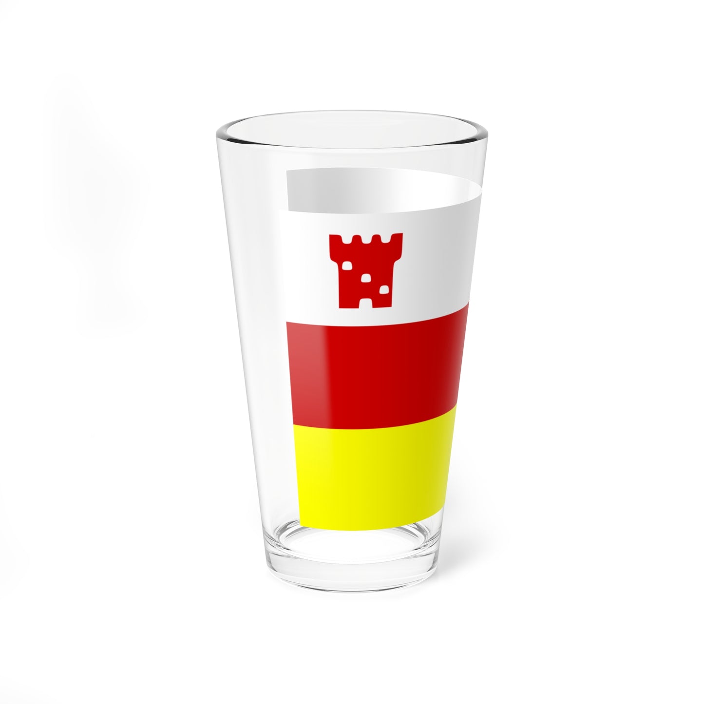 Flag of Santa Barbara California (United States) Pint Glass 16oz