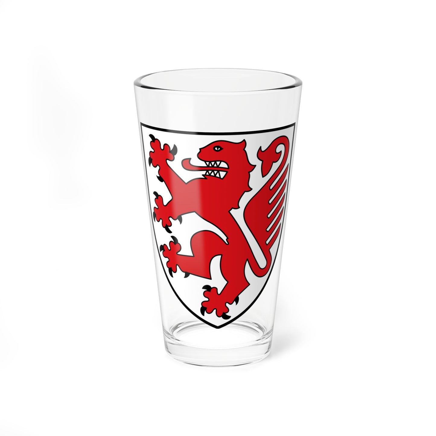 DEU Braunschweig heraldic COA (Germany) (Coat of Arms) Pint Glass 16oz