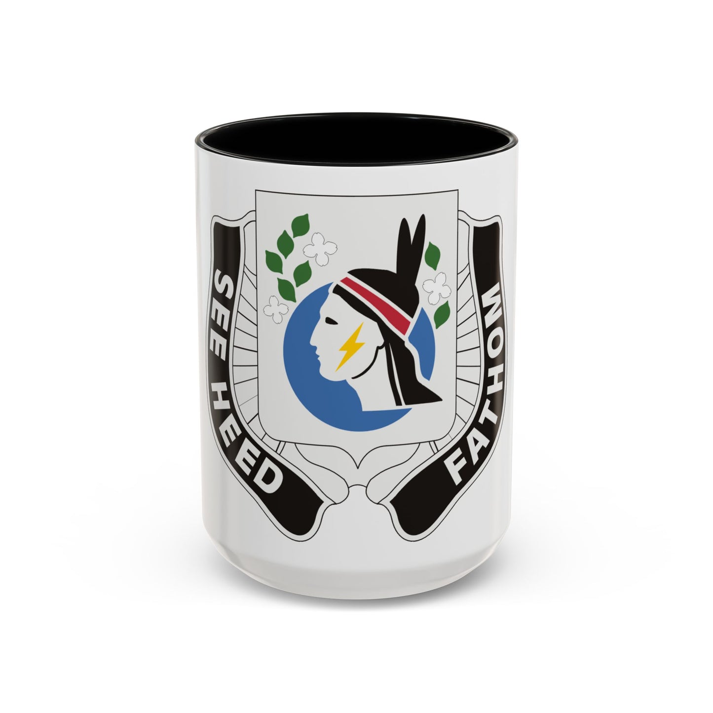 635 Military Intelligence Battalion (U.S. Army) Accent Coffee Mug
