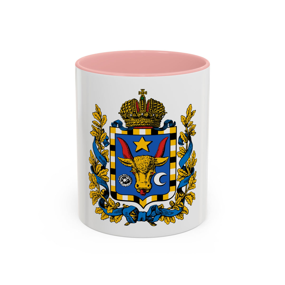 Coat of arms of Bessarabia Governorate 1878 - Accent Coffee Mug