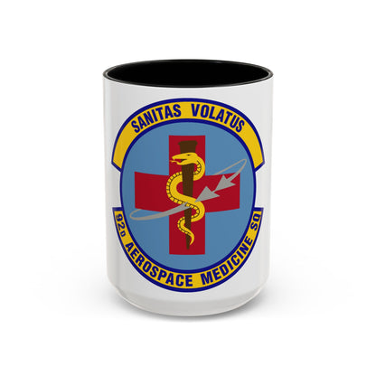 92d Aerospace Medicine Squadron (U.S. Air Force) Accent Coffee Mug