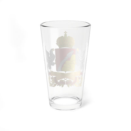 Coat of arms of Voronezh Oblast (Russia) (Coat of Arms) Pint Glass 16oz