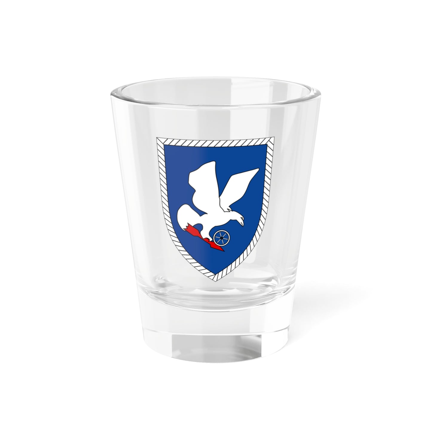 Heeresfliegerbrigade 3 Bundeswehr (Germany) (Coat of Arms) Shot Glass 1.5oz