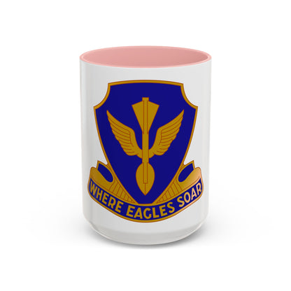 132 Aviation Regiment (U.S. Army) Accent Coffee Mug