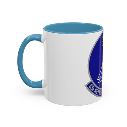 83 Network Operations Squadron ACC (U.S. Air Force) Accent Coffee Mug