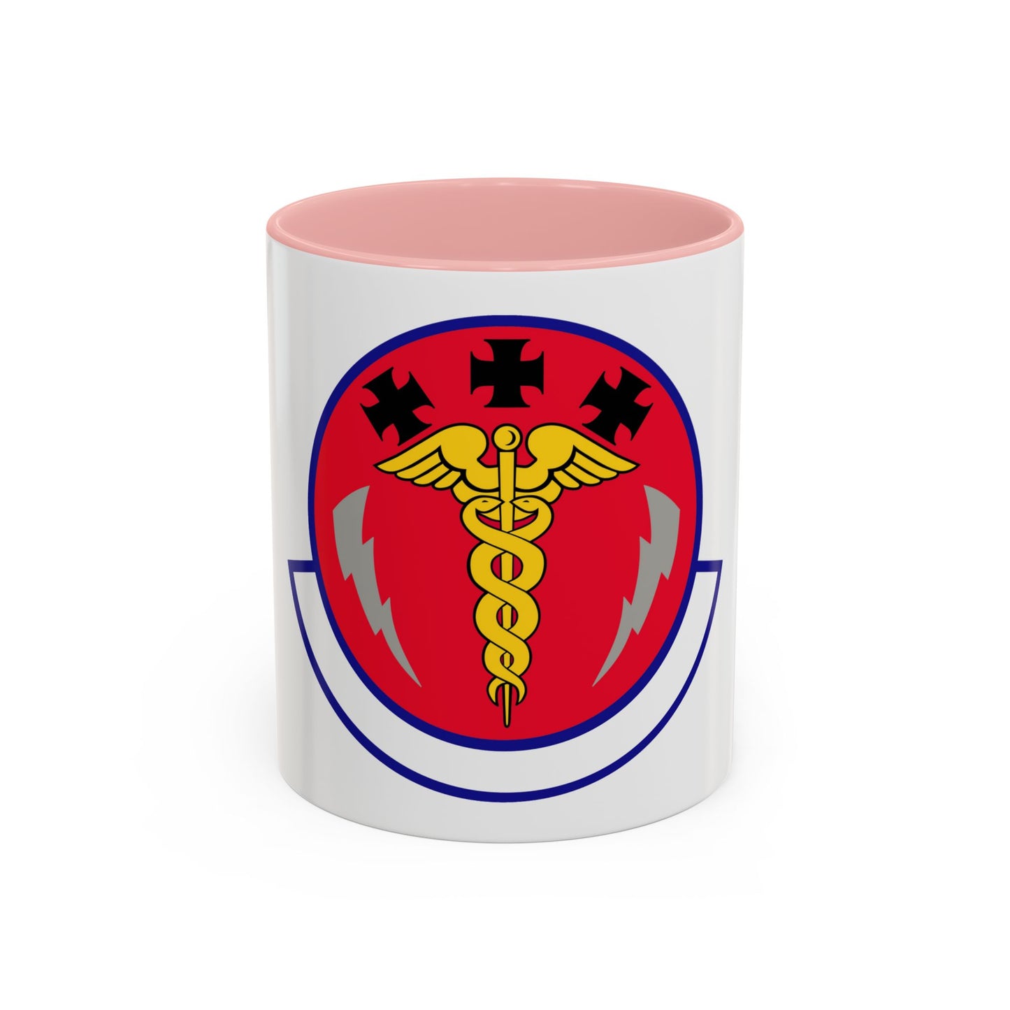 7 Operational Medical Readiness Squadron AFGSC (U.S. Air Force) Accent Coffee Mug