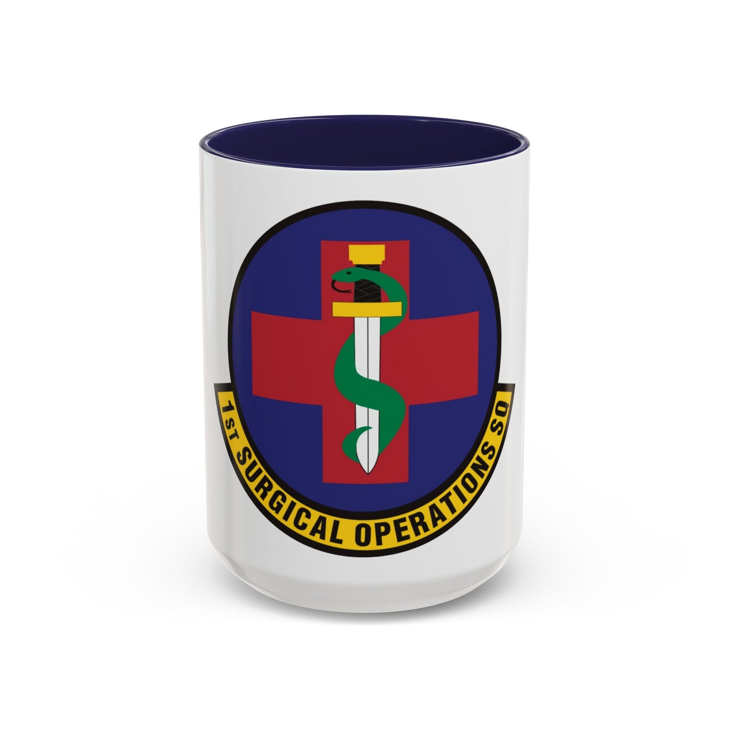1st Surgical Operations Squadron (U.S. Air Force) Accent Coffee Mug