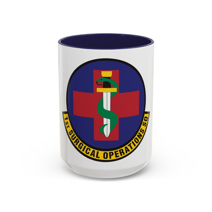 1st Surgical Operations Squadron (U.S. Air Force) Accent Coffee Mug