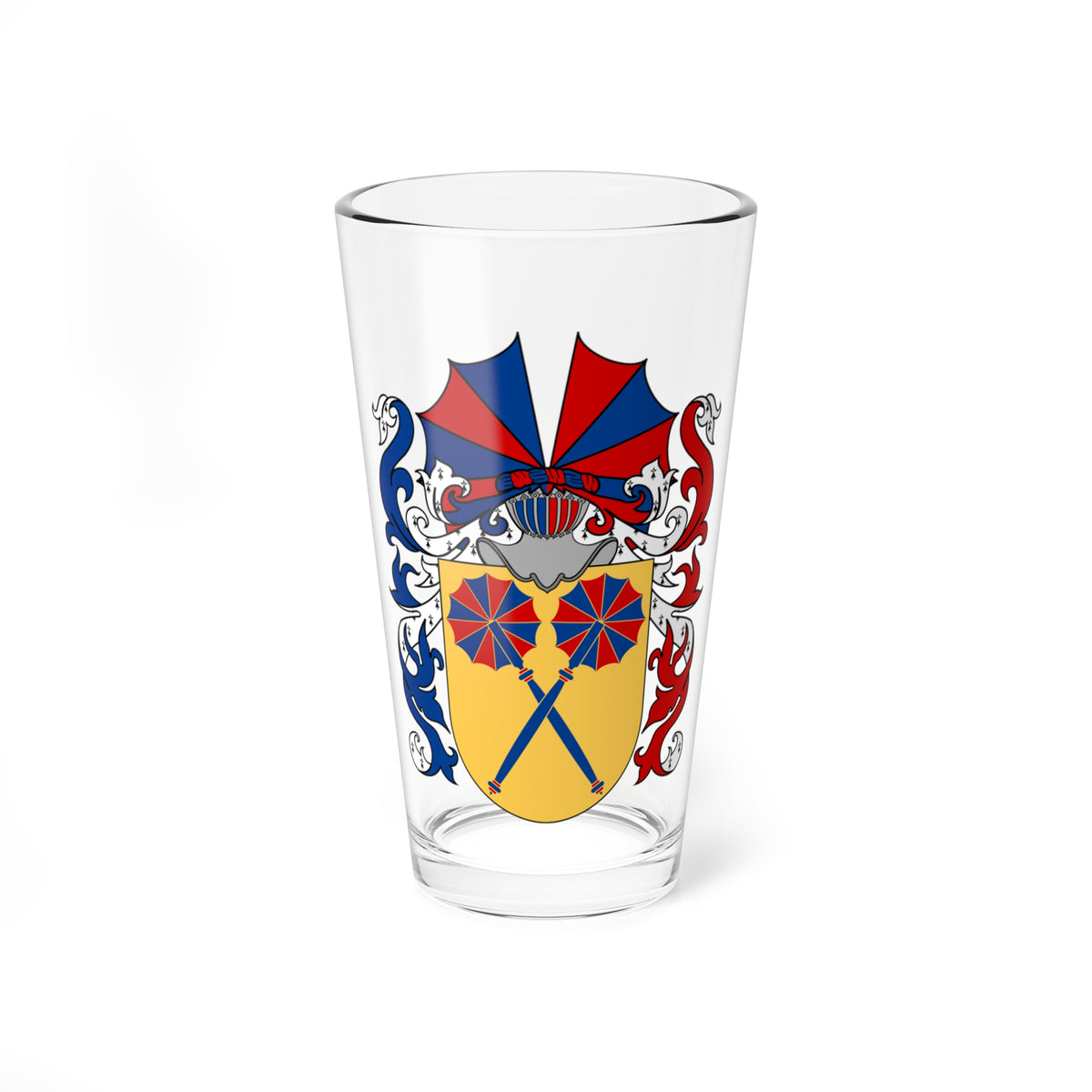 Färla Bengt Nilsson vapen hela (Sweden) (Coat of Arms) Pint Glass 16oz