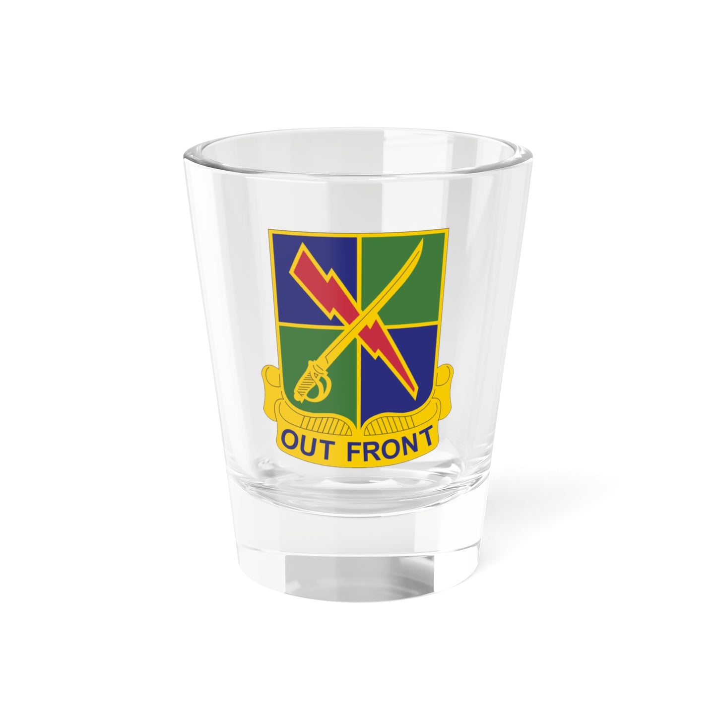 501 Military Intelligence Battalion (U.S. Army) Shot Glass 1.5oz