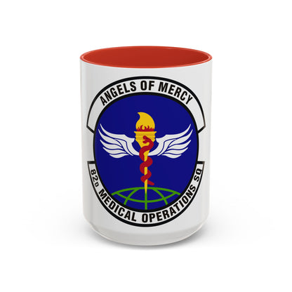 82d Medical Operations Squadron (U.S. Air Force) Accent Coffee Mug