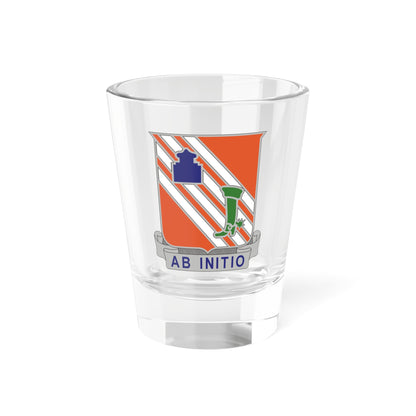 Verre à liqueur du 63e bataillon de transmissions (armée américaine) 1,5 oz