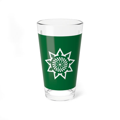 Flag of Kumatori Osaka (Japan) Pint Glass 16oz