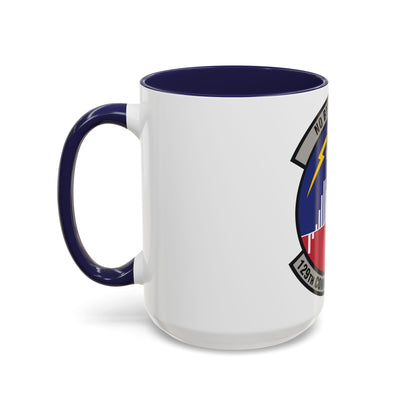 129th Communications Flight (U.S. Air Force) Accent Coffee Mug