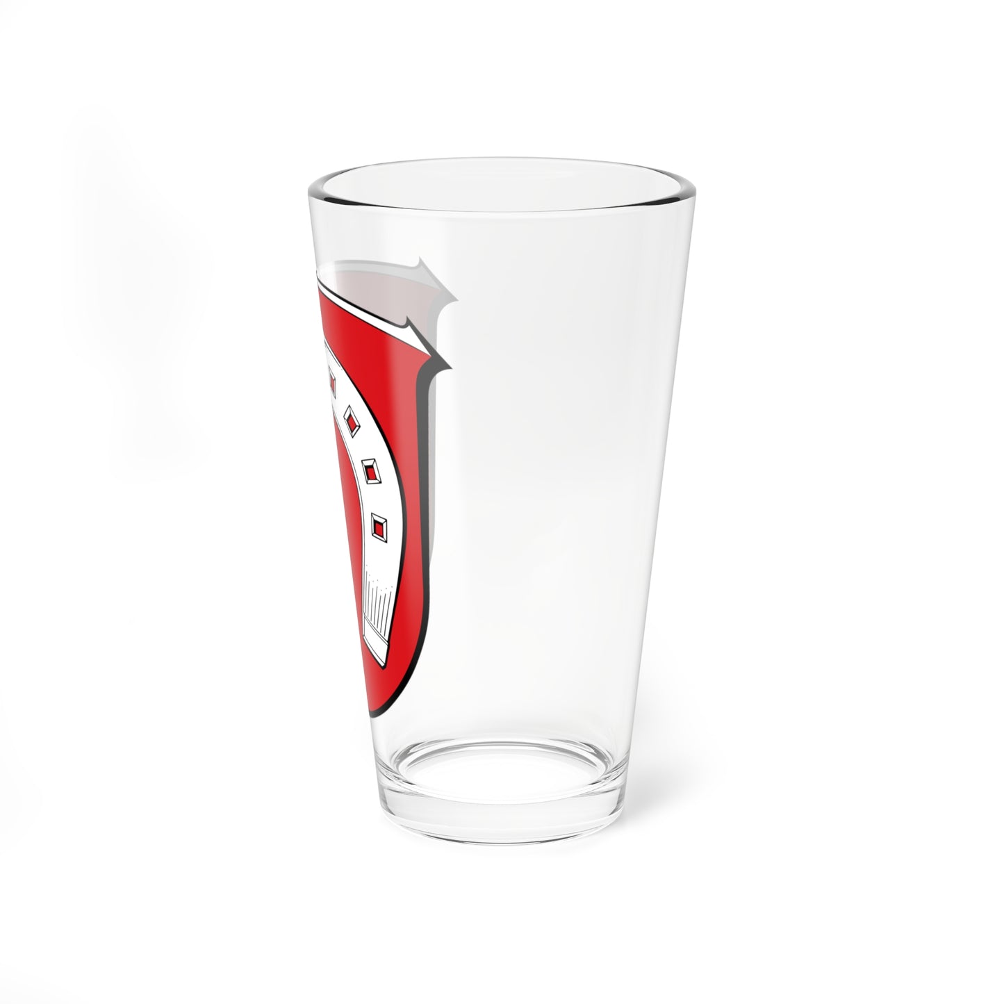 DEU Biebesheim am Rhein COA (Germany) (Coat of Arms) Pint Glass 16oz