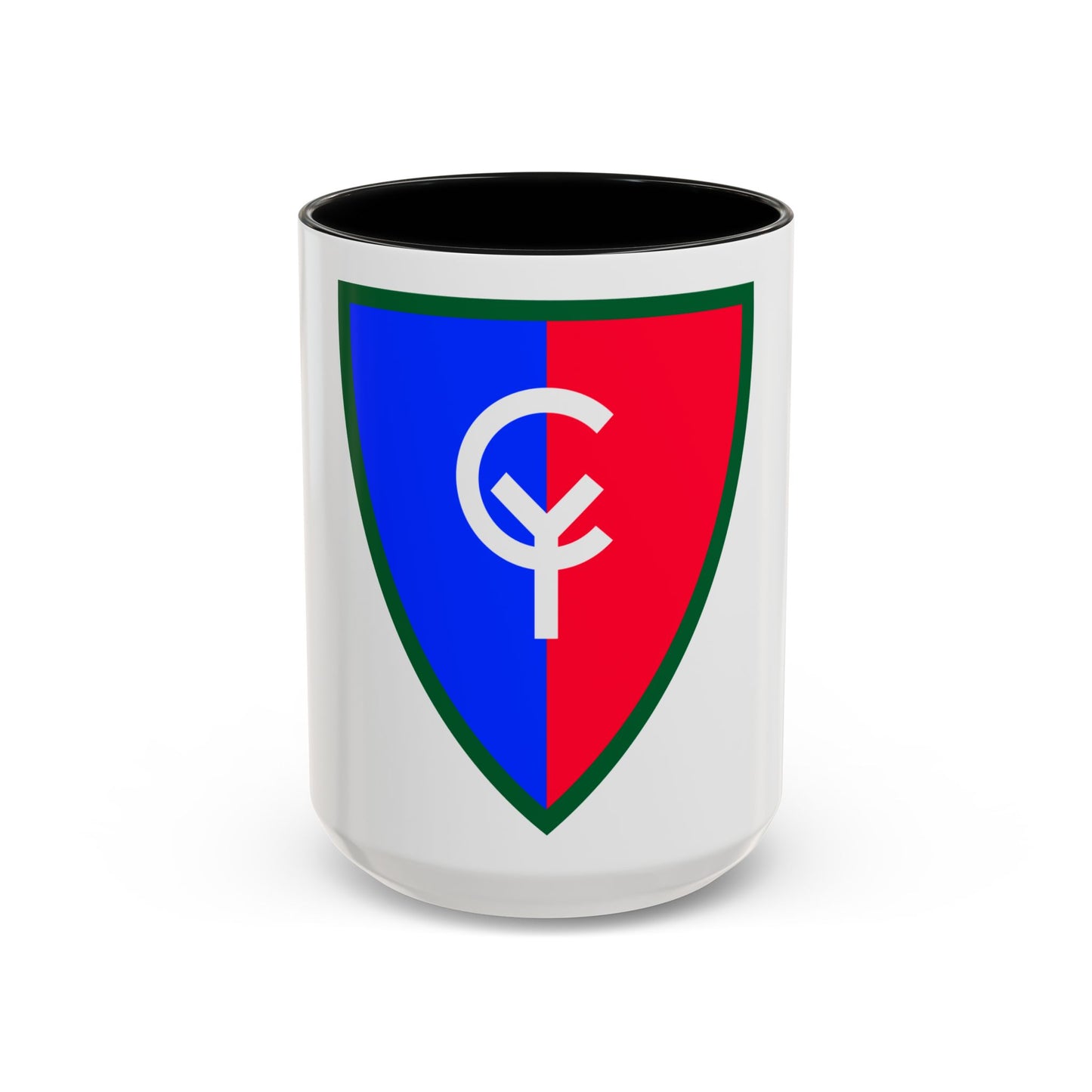 38th Infantry Division SSI (U.S. Army) Accent Coffee Mug