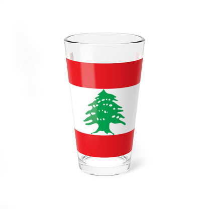 Flag of Lebanon WFB (Lebanon) Pint Glass 16oz