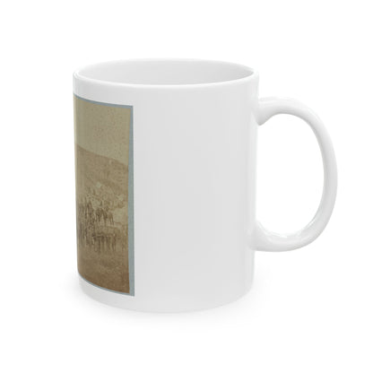 93d New York Infantry, Antietam, Md, Sept., 1862 (I.E. Oct. 4, 1862) (U.S. Civil War) White Coffee Mug