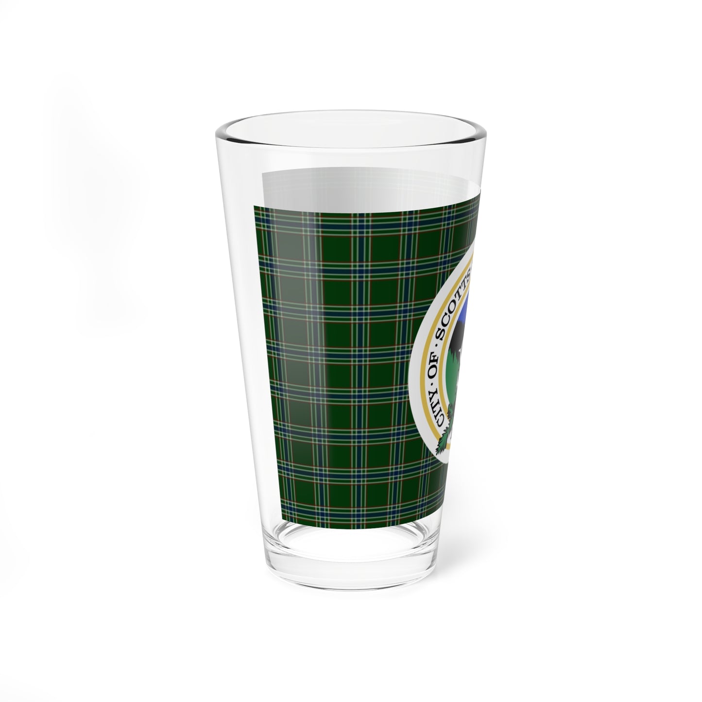 Flag of Scotts Valley California (United States) Pint Glass 16oz