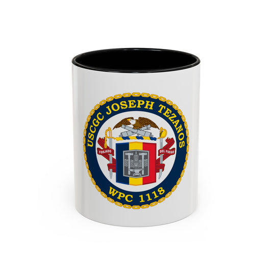 USCG Joseph Tezanos WPC 1118 (U.S. Coast Guard) Accent Coffee Mug