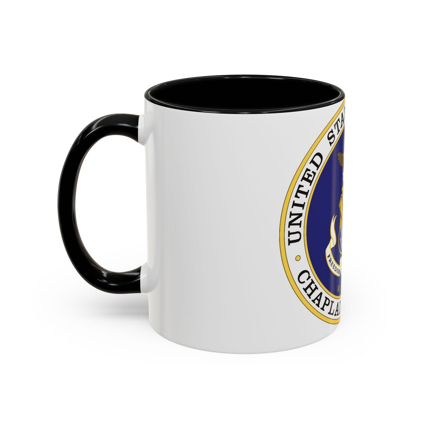 Air Force Chaplain Service (U.S. Air Force) Accent Coffee Mug