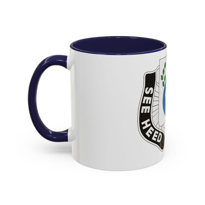635 Military Intelligence Battalion (U.S. Army) Accent Coffee Mug