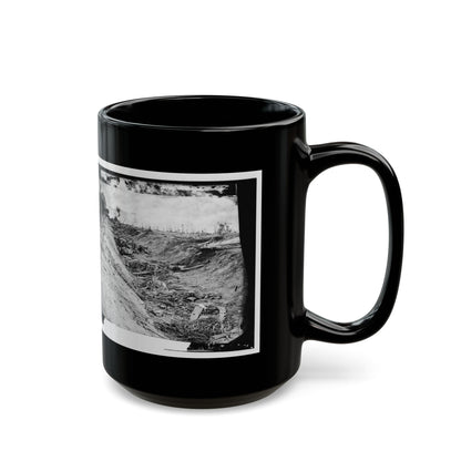 Antietam, Md. Confederate Dead In A Ditch On The Right Wing (U.S. Civil War) Black Coffee Mug