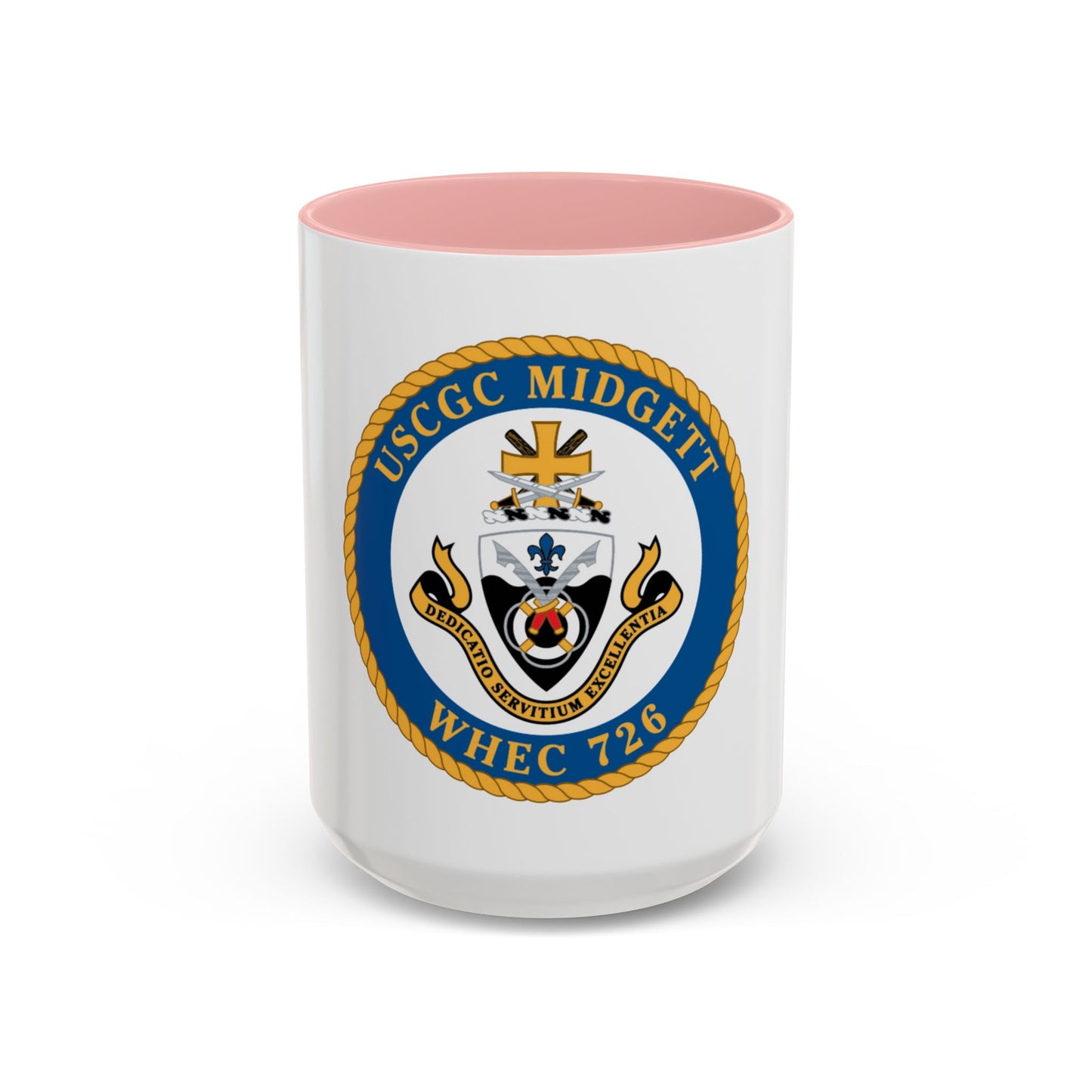USCG Midgett WHEC 726 (U.S. Coast Guard) Accent Coffee Mug