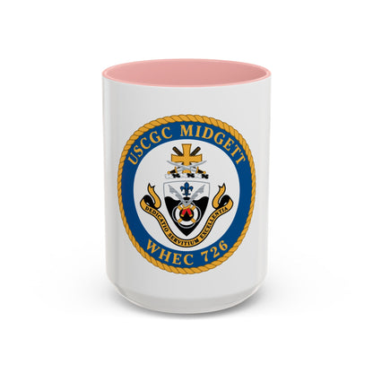 USCG Midgett WHEC 726 (U.S. Coast Guard) Accent Coffee Mug