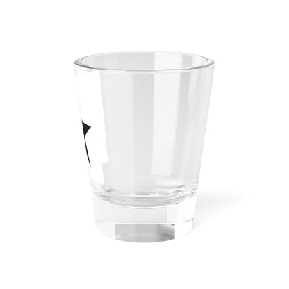 Japanese Crest GinboshiWhite background (Japan) (Coat of Arms) Shot Glass 1.5oz