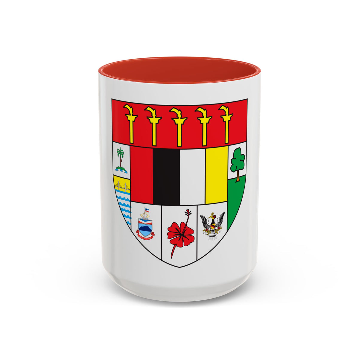 Arms of Malaysia - Accent Coffee Mug
