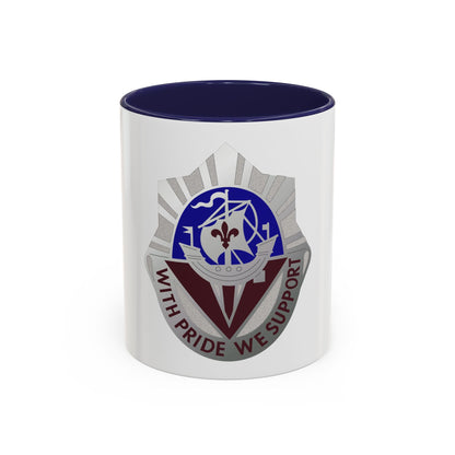 55 Surgical Hospital (U.S. Army) Accent Coffee Mug