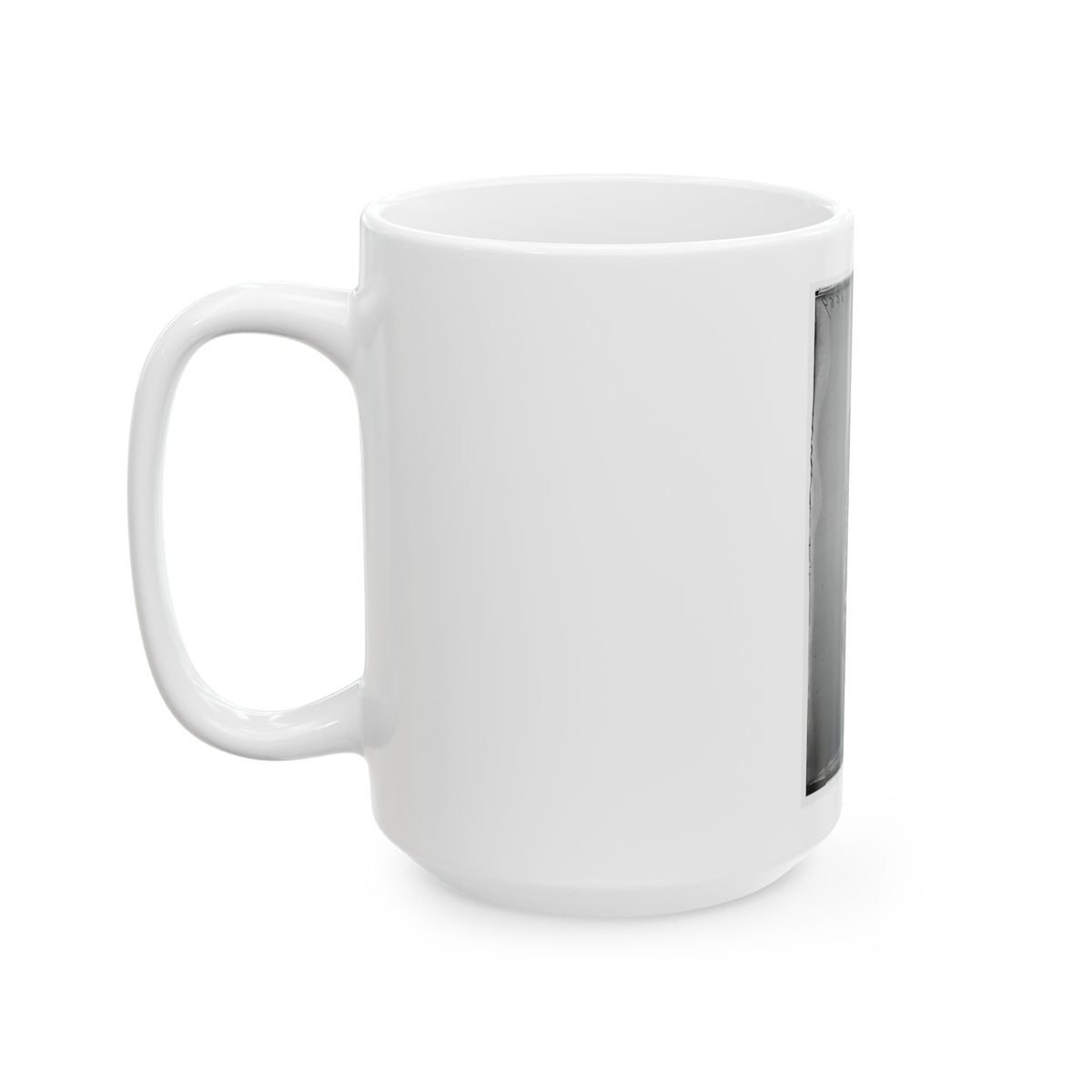 Asst. Surg. Luther Brusie, 3rd Ind Cav 001 (U.S. Civil War) White Coffee Mug