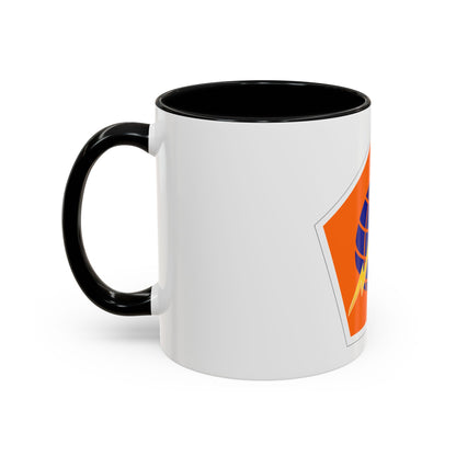 505 Signal Brigade (U.S. Army) Accent Coffee Mug