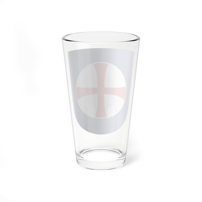 Norrbottens regemente 193. jägarbataljonen Arvidsjaur skvadron vapen (Sweden) (Coat of Arms) Pint Glass 16oz