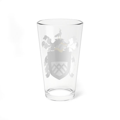 Coat of Arms of William Claiborne (United States) (Coat of Arms) Pint Glass 16oz