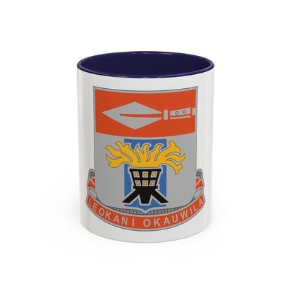 125 Signal Battalion (U.S. Army) Accent Coffee Mug