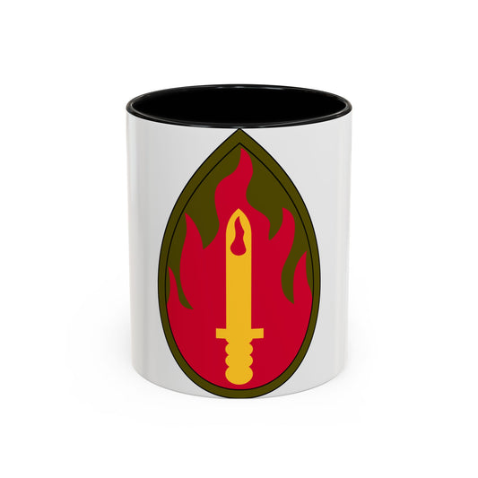 63rd Infantry Division SSI (U.S. Army) Accent Coffee Mug