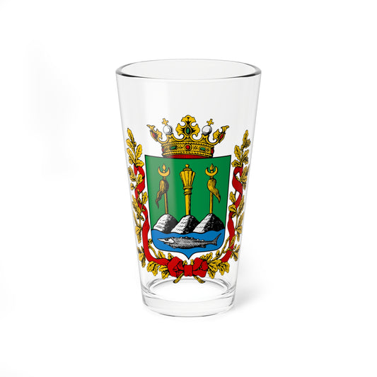 Coat of arms of Ural Oblast 1878 (Russia) (Coat of Arms) Pint Glass 16oz