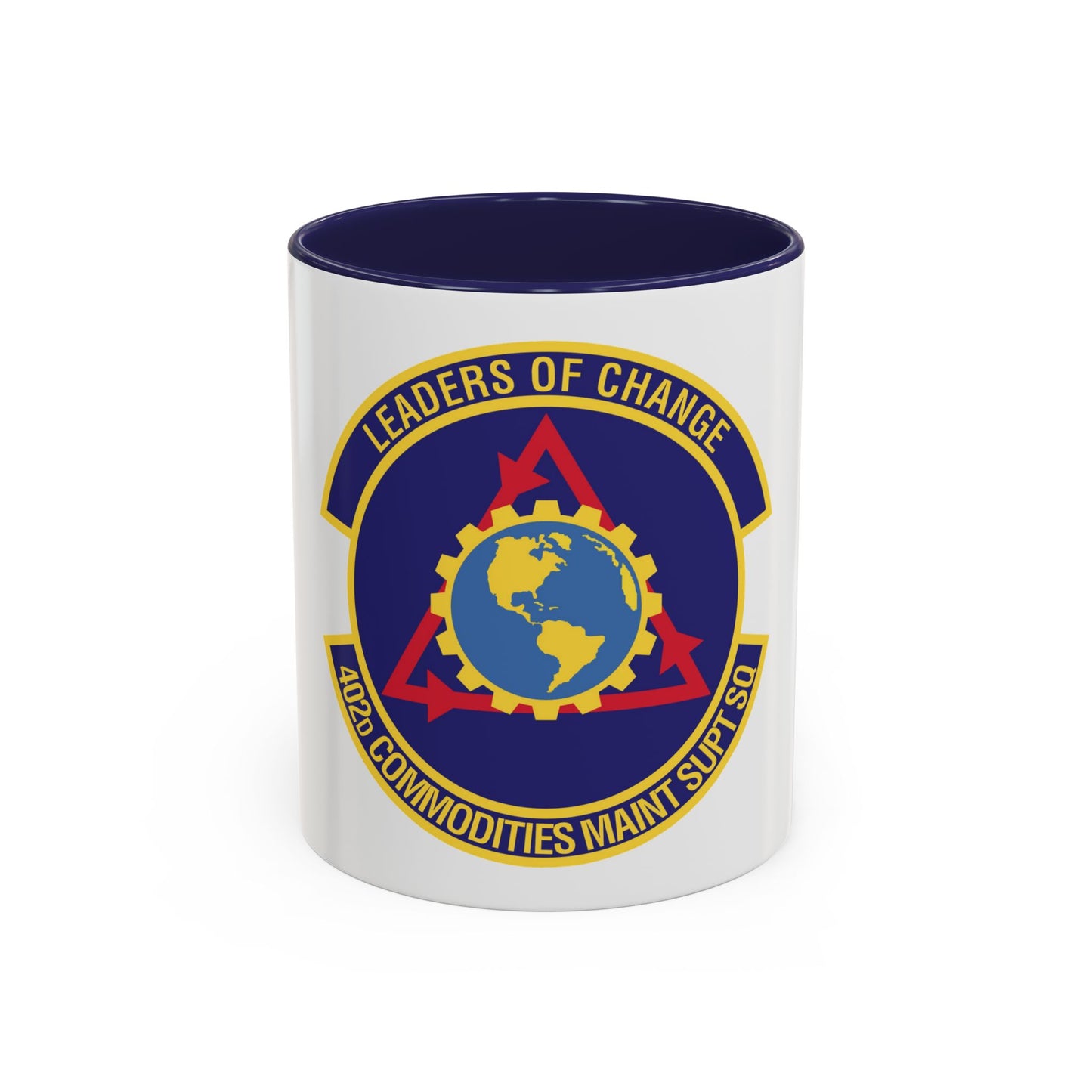 402d Commodities Maintenance Support Squadron (U.S. Air Force) Accent Coffee Mug