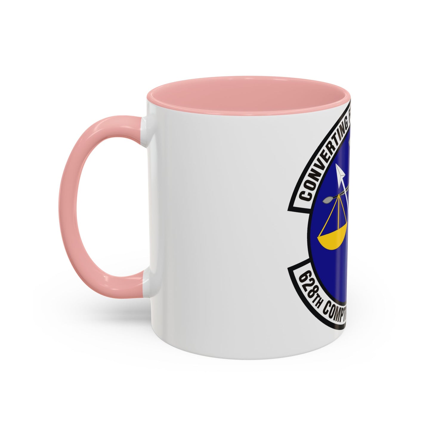 628th Comptroller Squadron (U.S. Air Force) Accent Coffee Mug