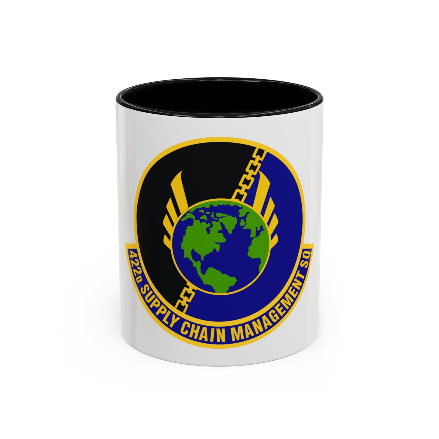 422d Supply Chain Management Squadron (U.S. Air Force) Accent Coffee Mug