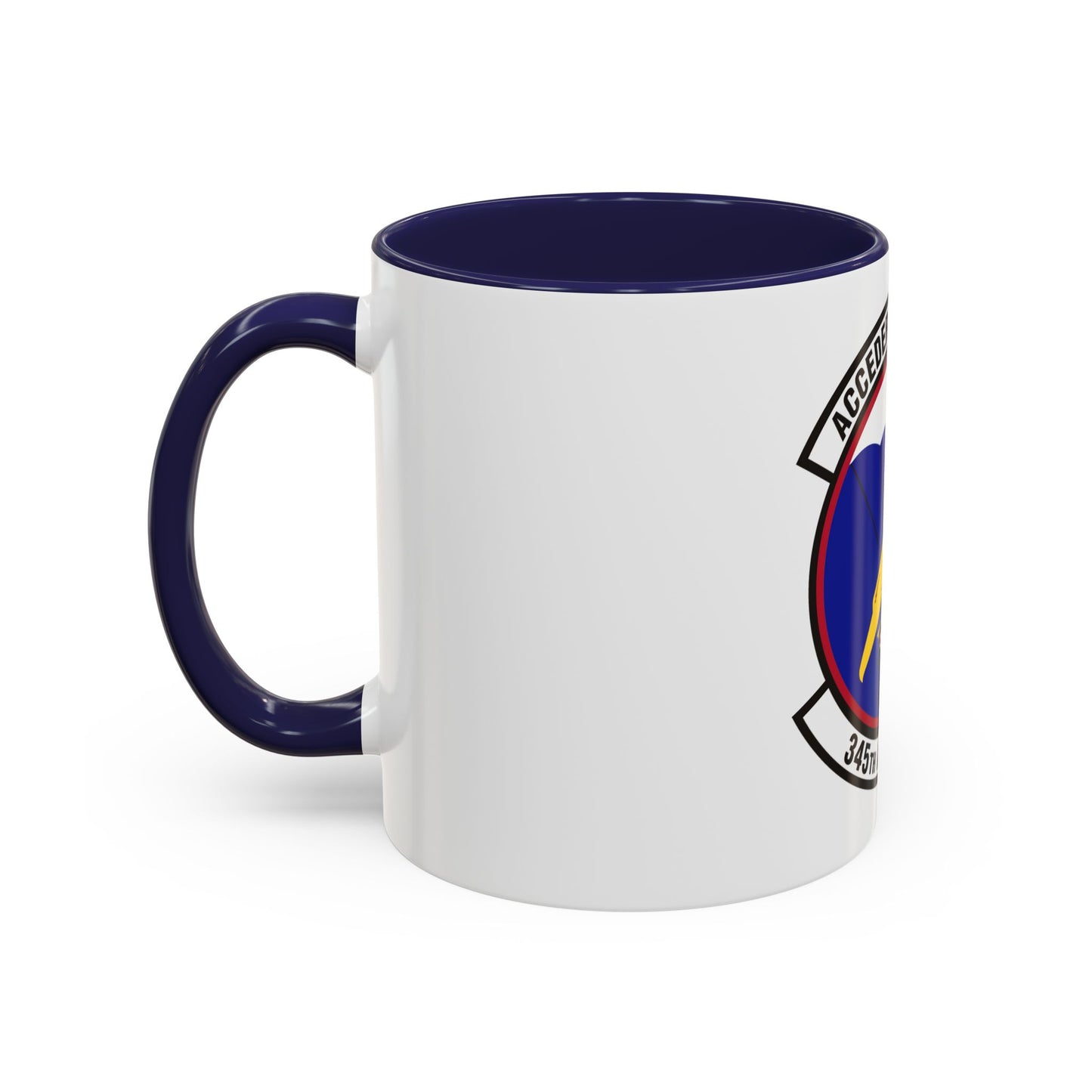 345th Airlift Squadron (U.S. Air Force) Accent Coffee Mug