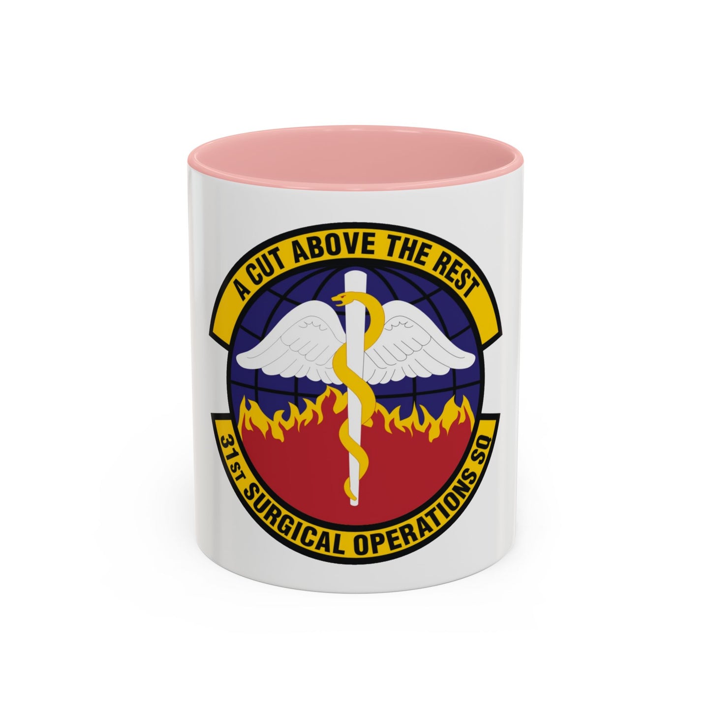 31st Surgical Operations Squadron (U.S. Air Force) Accent Coffee Mug