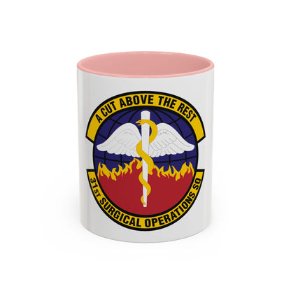 31st Surgical Operations Squadron (U.S. Air Force) Accent Coffee Mug
