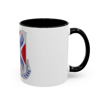 877 Engineer Battalion (U.S. Army) Accent Coffee Mug