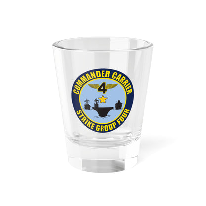 Command Carriers Strike Group 4 (U.S. Navy) Shot Glass 1.5oz