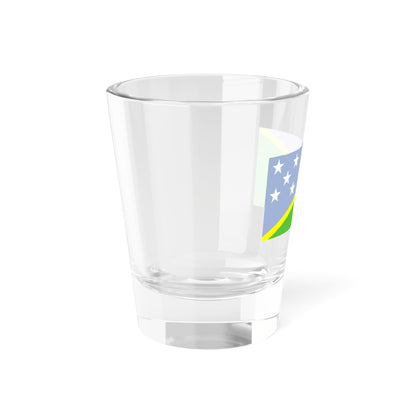 Flag of Solomon Islands WFB 2000 (Solomon Islands) Shot Glass 1.5oz