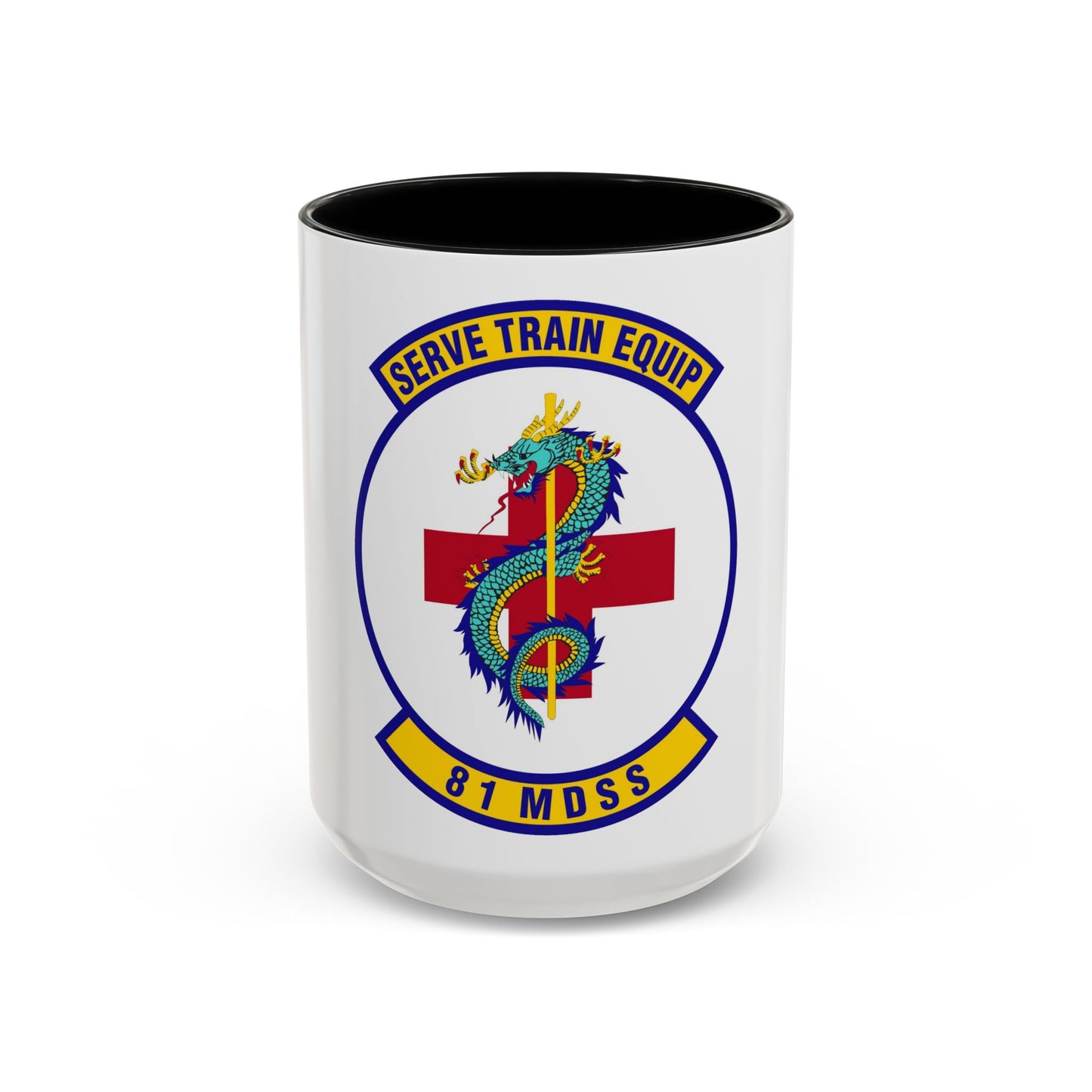 81st Medical Support Squadron (U.S. Air Force) Accent Coffee Mug